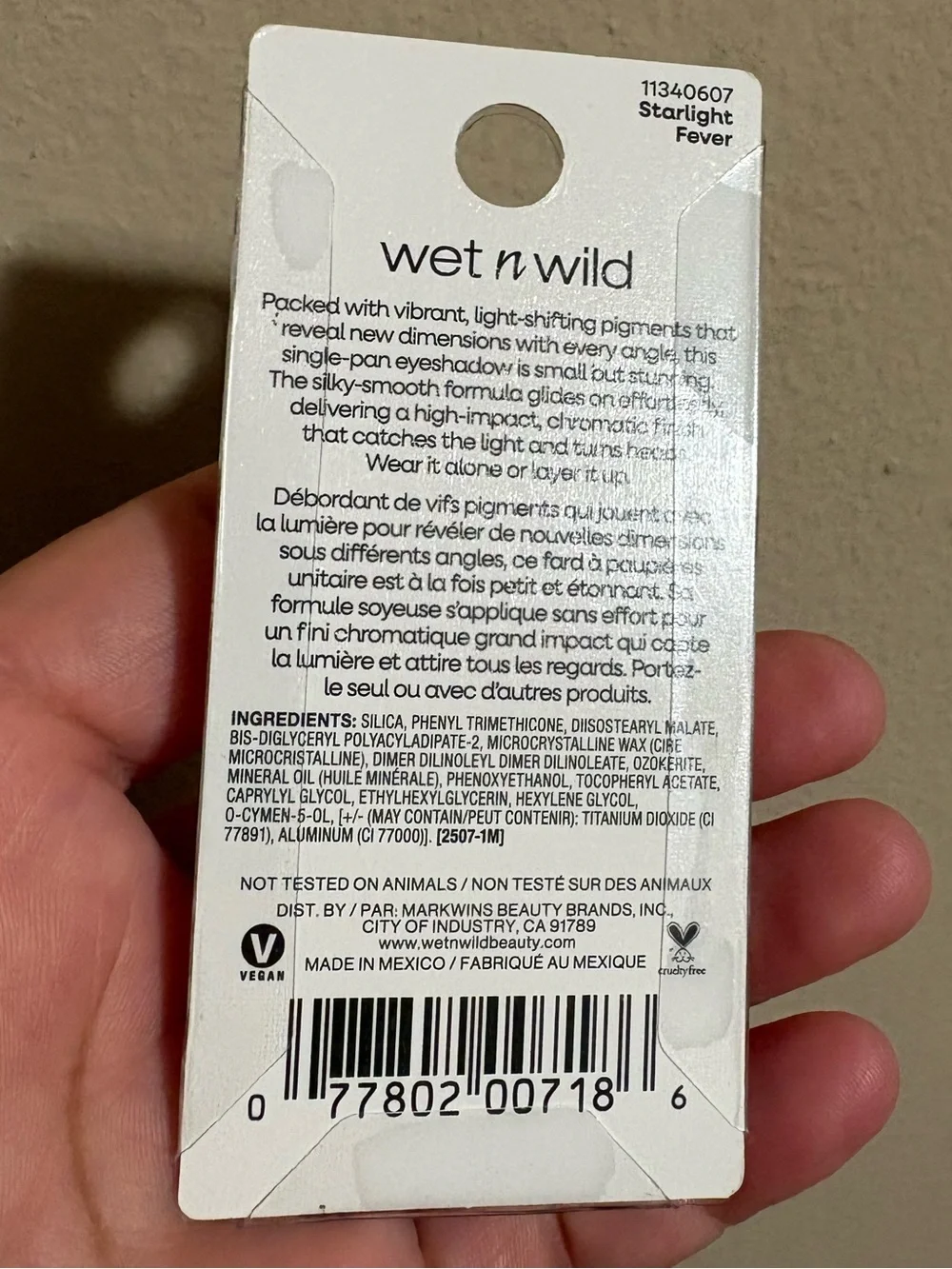 wet n wild chameleon Multi-Chrome eyeshadow —Starlight Fever New Factory Sealed